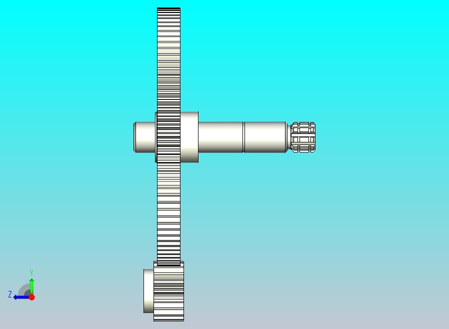 普奇e50直切齿轮组