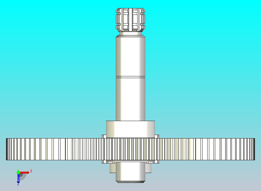 普奇e50直切齿轮组