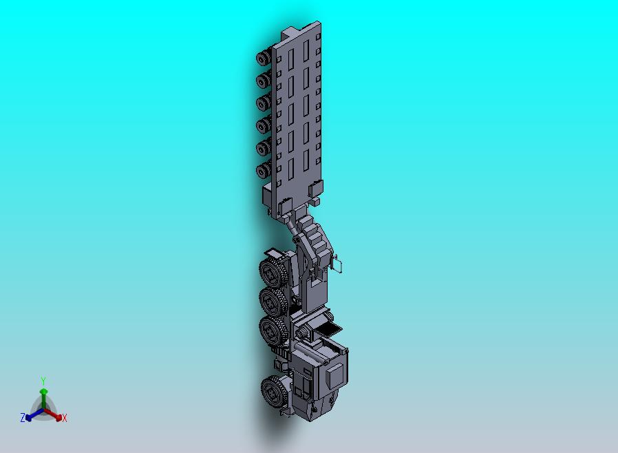 重型设备运输卡车