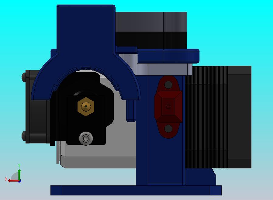 3D打印机挤出机