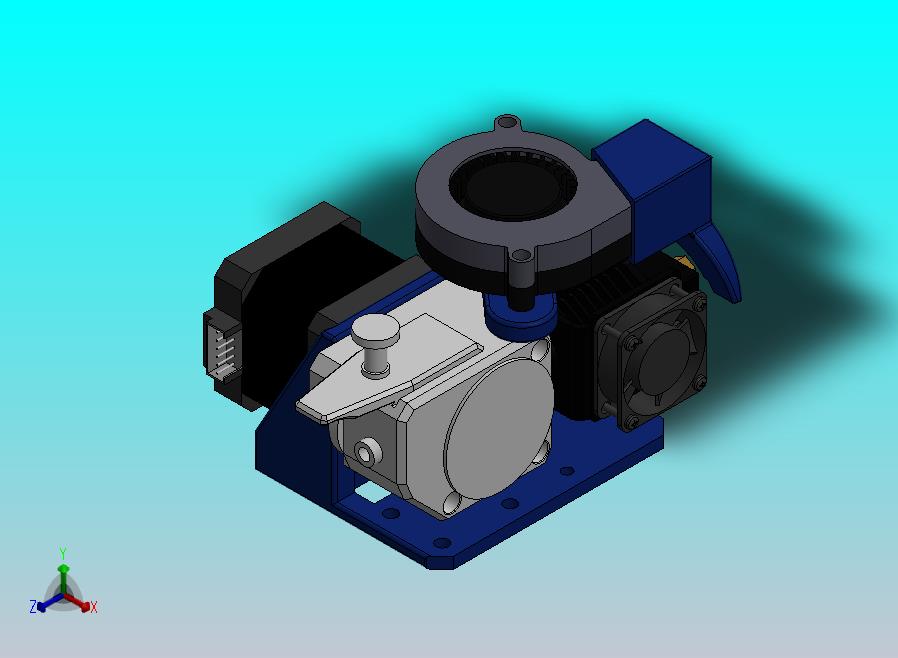 3D打印机挤出机