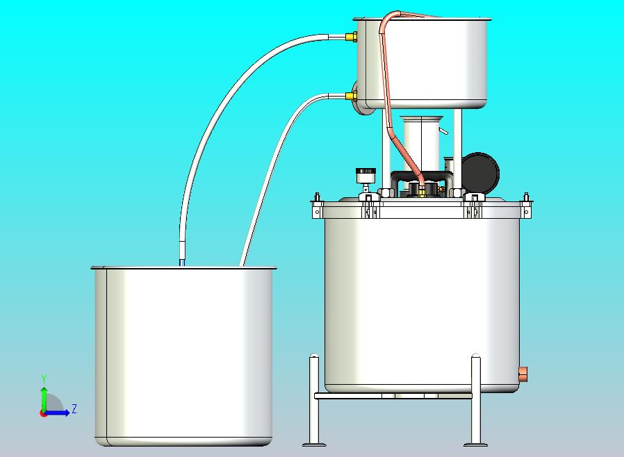 蒸汽蒸馏机模型