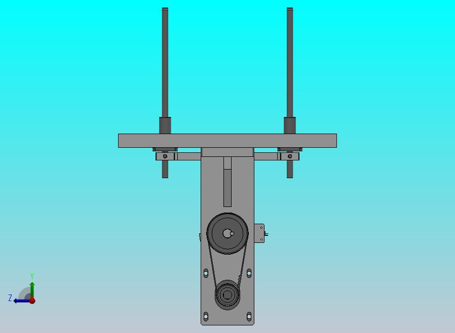 偏心轮的顶升机构