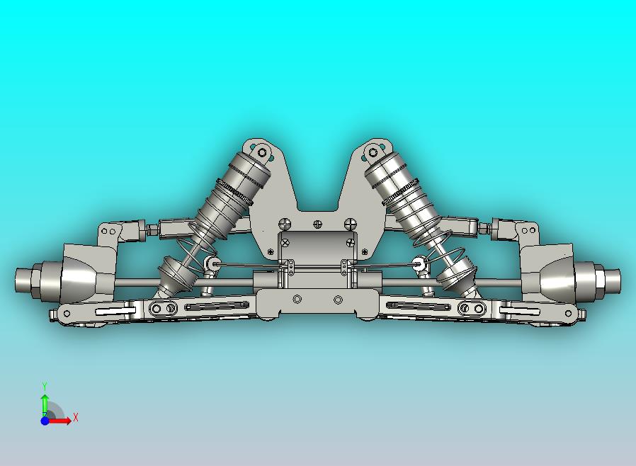 汽车底盘悬挂转向机构