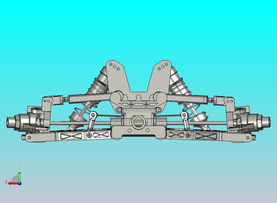 汽车底盘悬挂转向机构