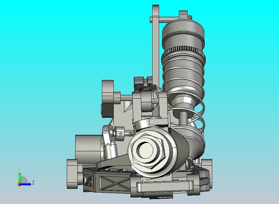 汽车底盘悬挂转向机构
