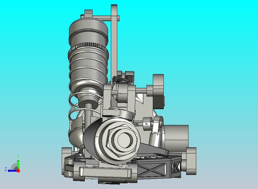 汽车底盘悬挂转向机构