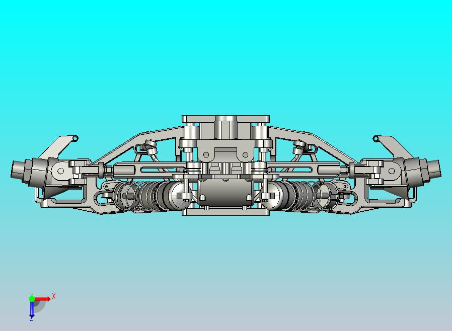 汽车底盘悬挂转向机构