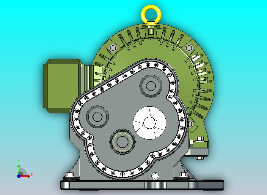 6.05：1 减速变速箱
