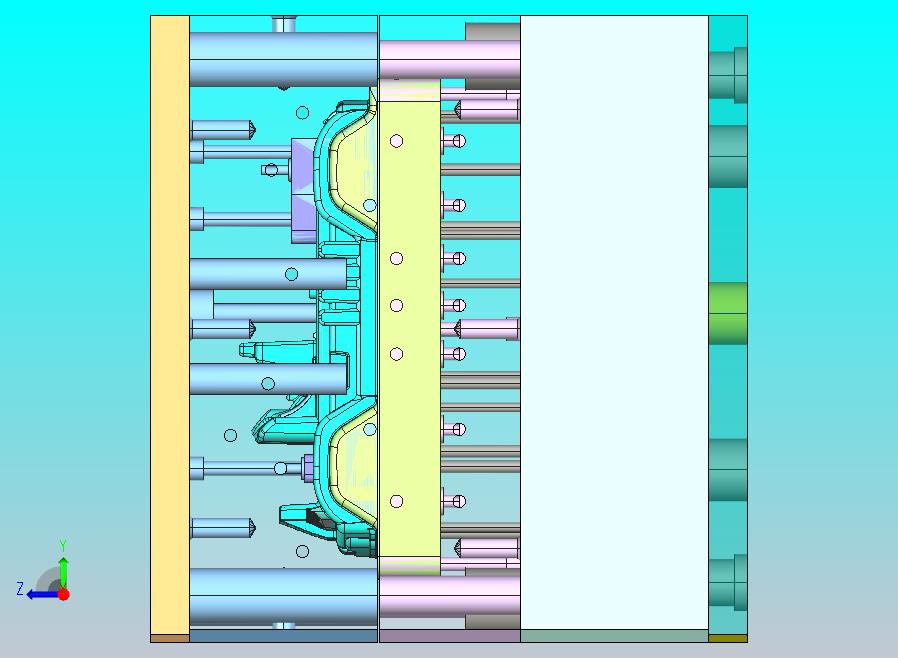 玩具车主体模具设计