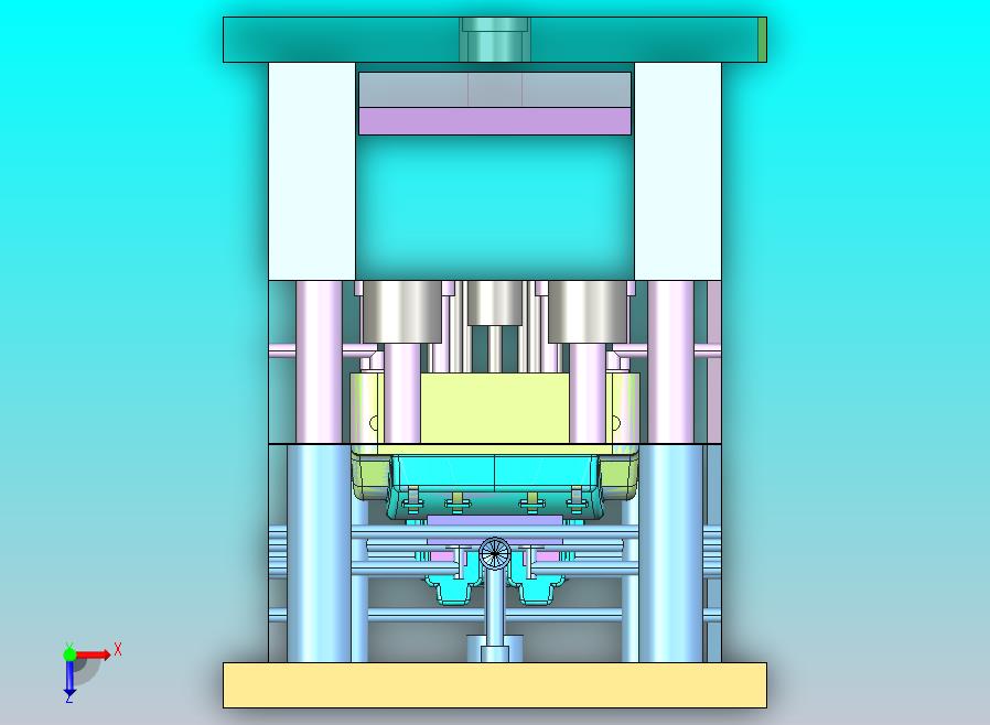 玩具车主体模具设计