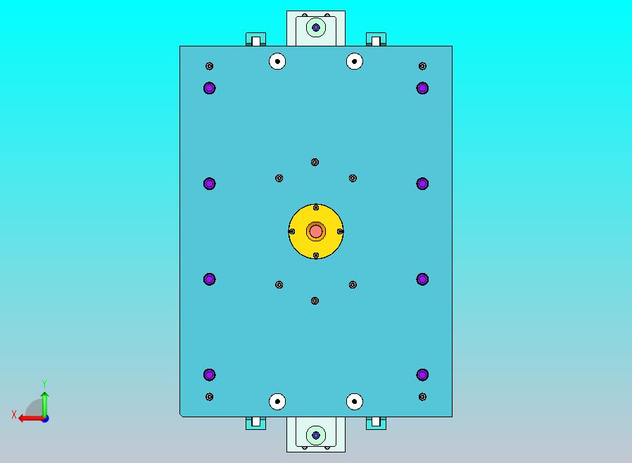 柜子顶板模具设计