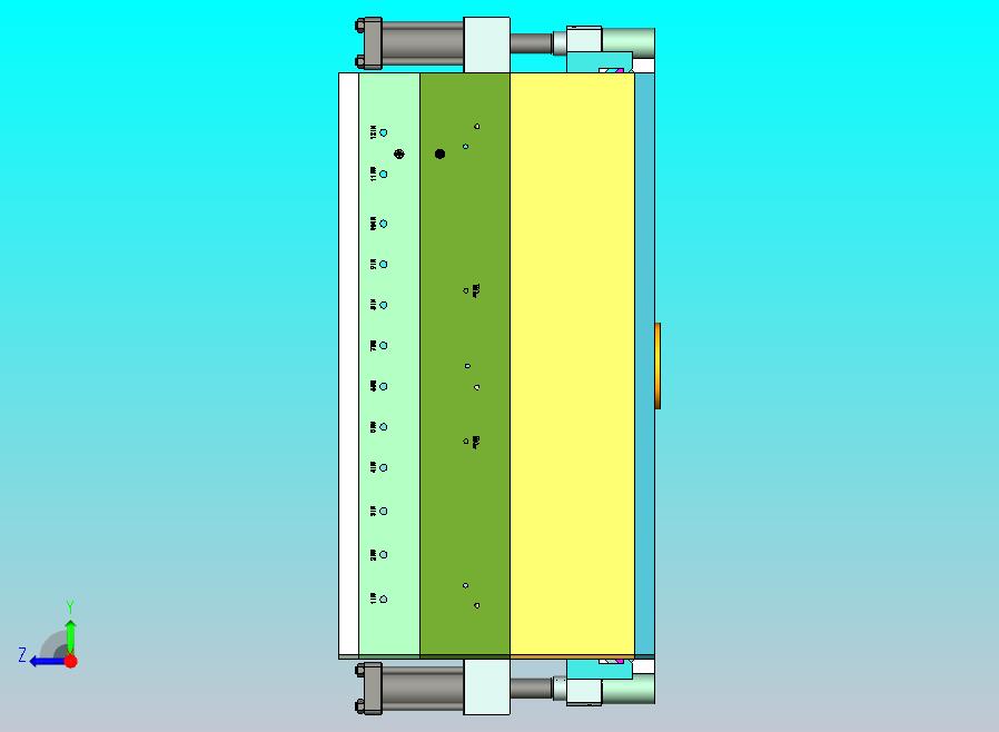 柜子顶板模具设计