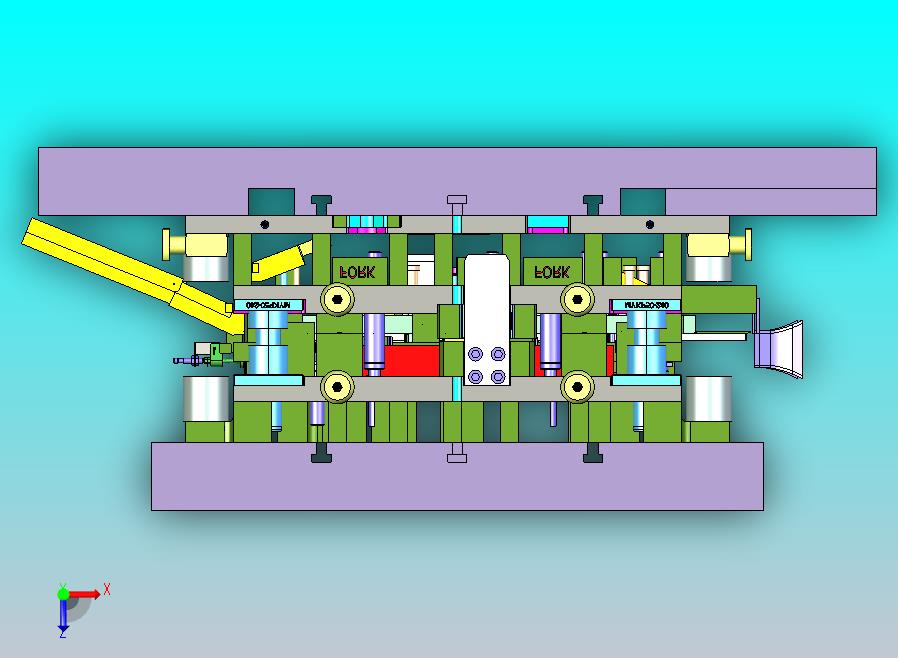 门页配件模具设计