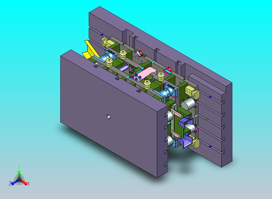 门页配件模具设计