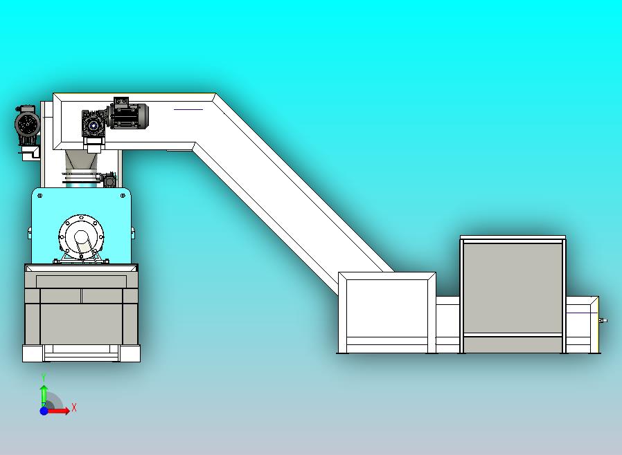 带 S 传送带的耐火铸造生产线