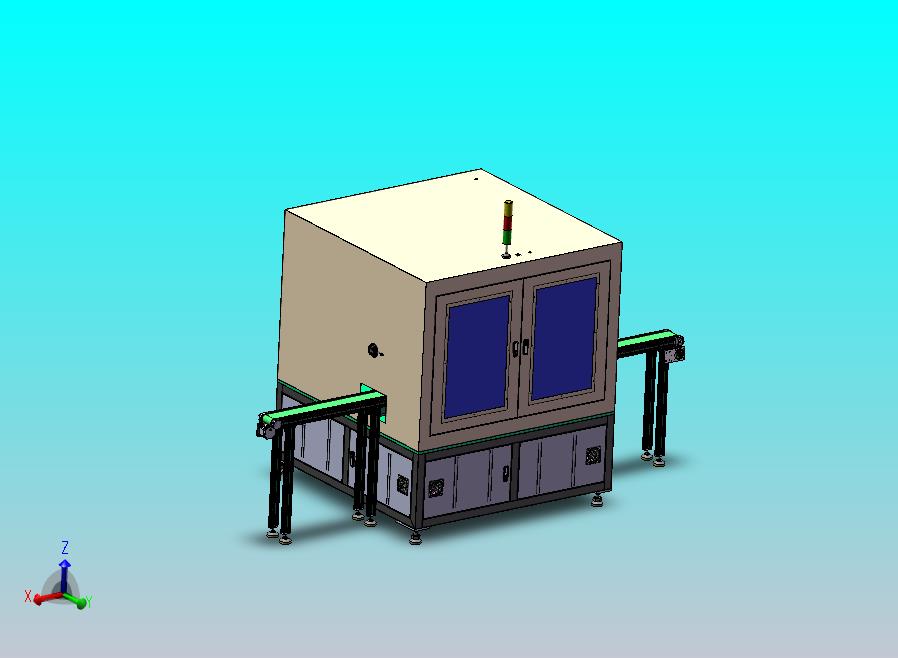 皮带搬运上下料转盘检测设备