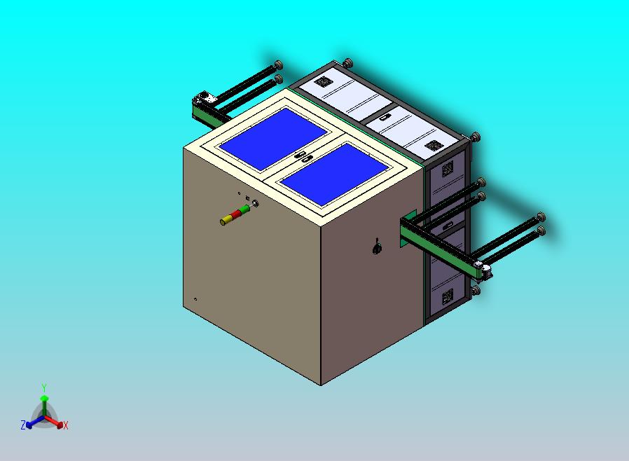 皮带搬运上下料转盘检测设备