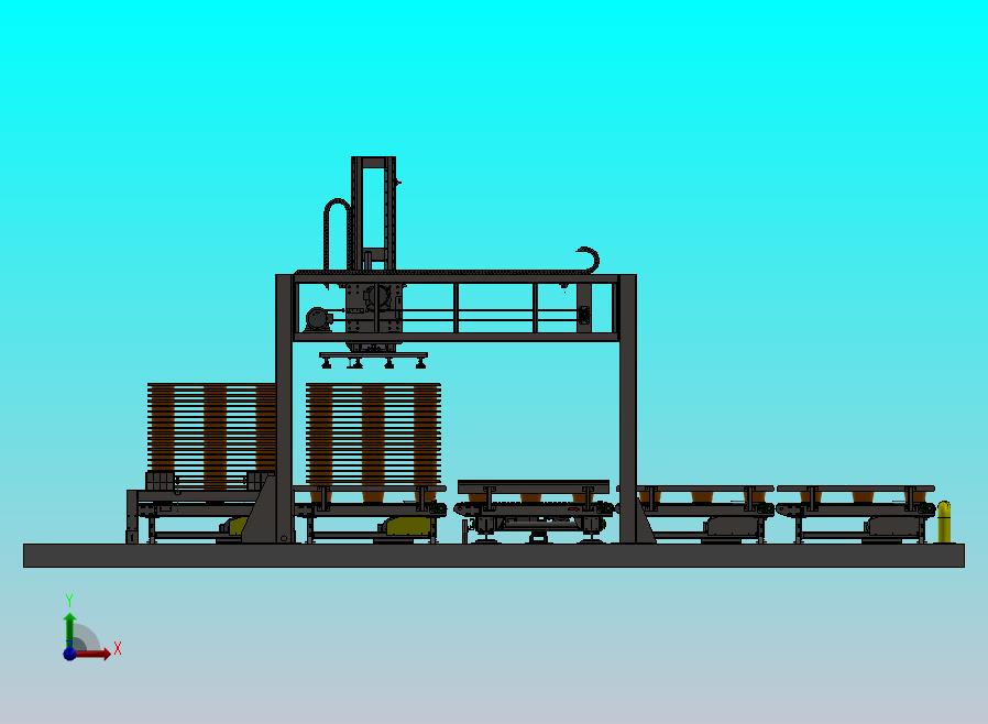 下线码垛输送线