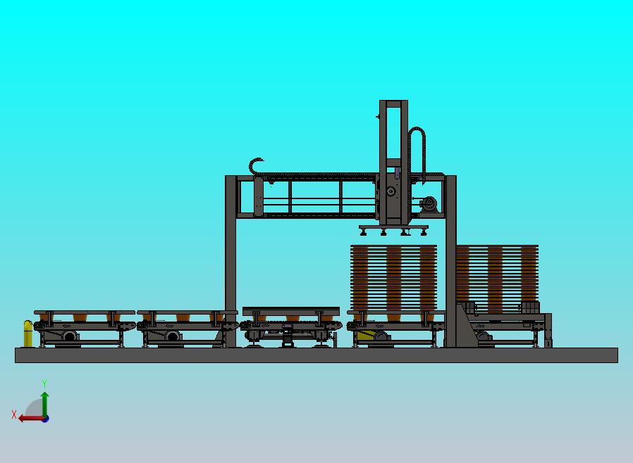 下线码垛输送线