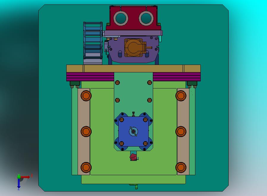 平面环形丝印模组
