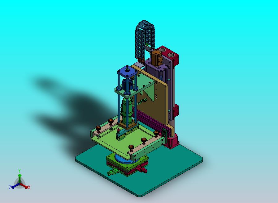 平面环形丝印模组