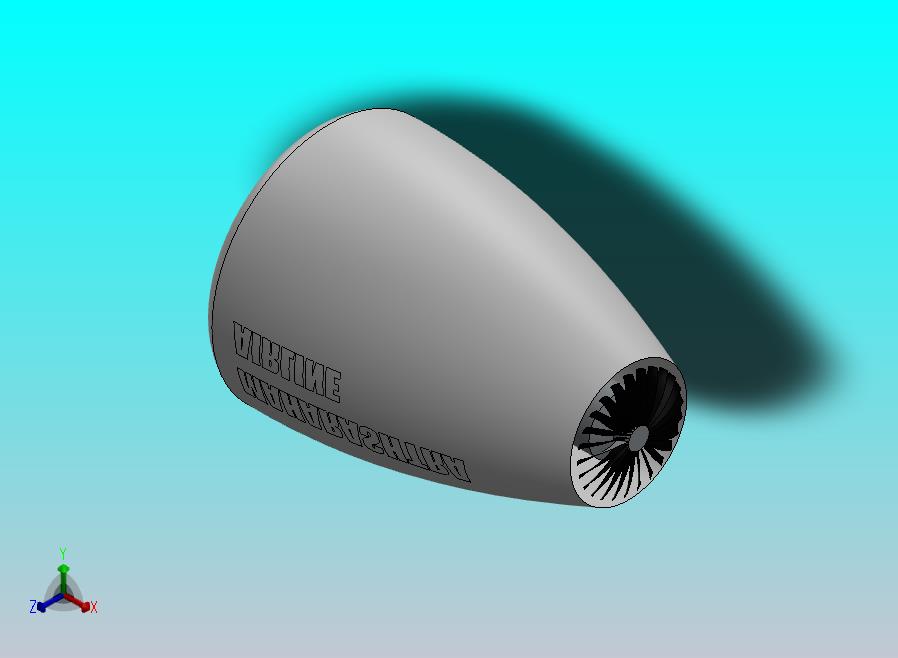 涡轮螺旋桨发动机外部组件