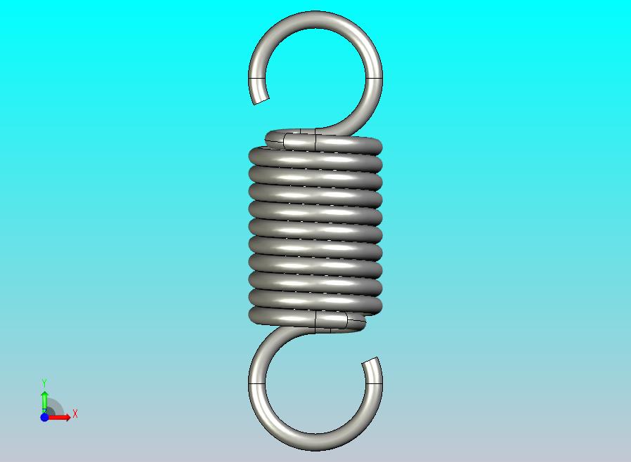 钢拉伸弹簧