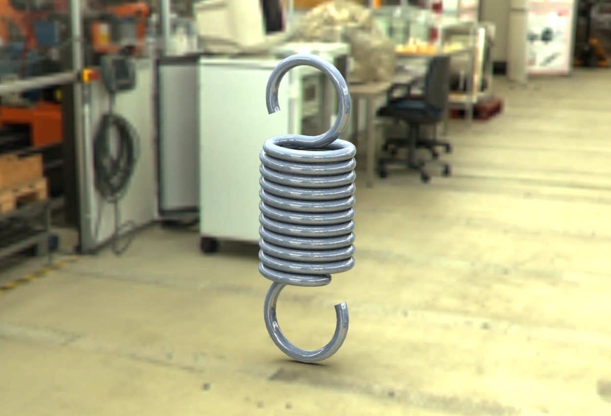 钢拉伸弹簧