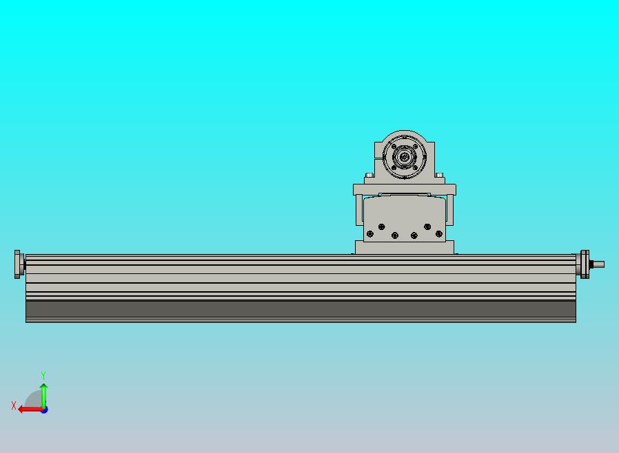 CNC X 轴重型铝型材