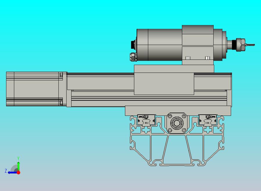 CNC X 轴重型铝型材