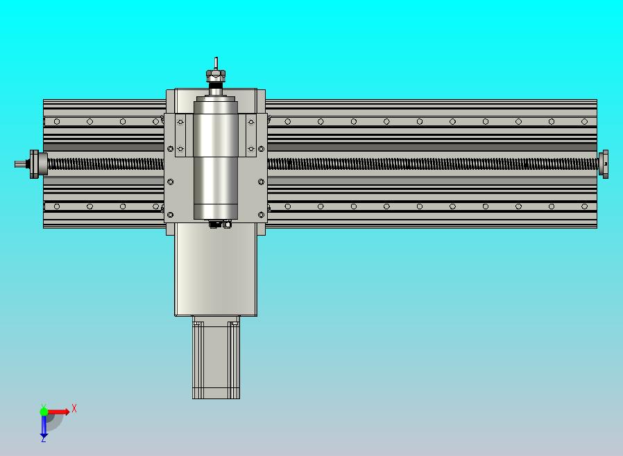 CNC X 轴重型铝型材