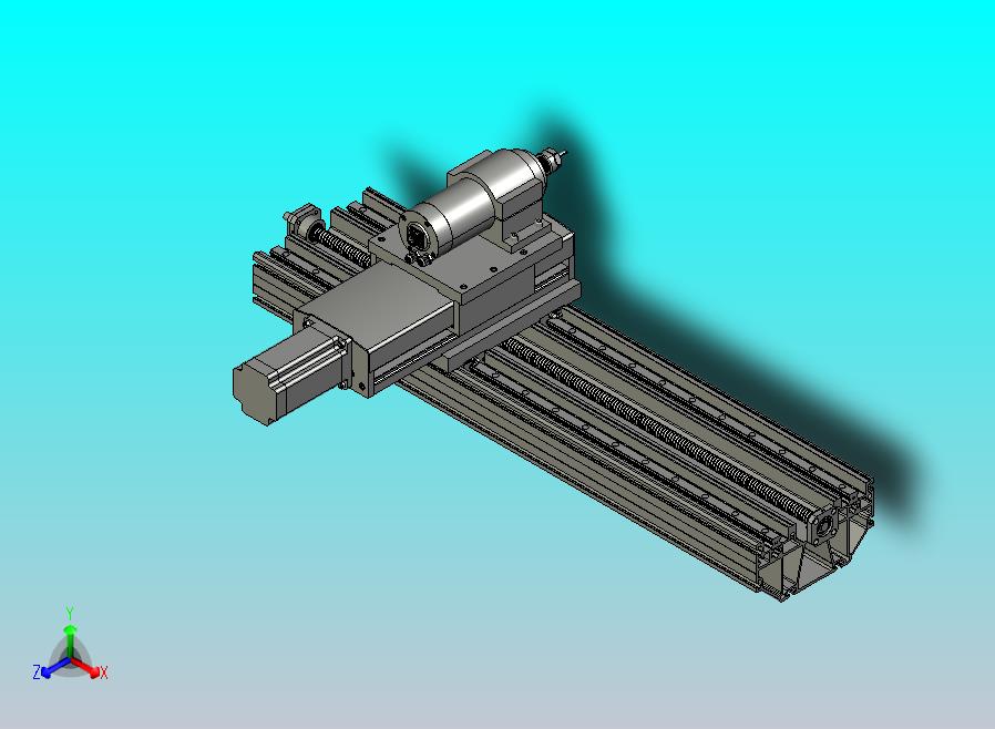CNC X 轴重型铝型材