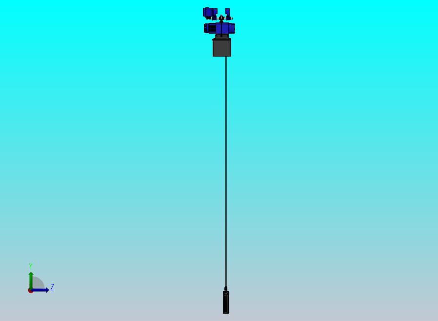 电动葫芦三维图