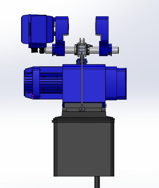 电动葫芦三维图