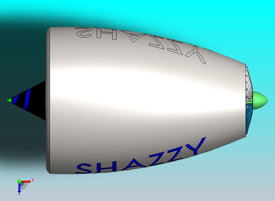 喷气发动机 – 完整组装