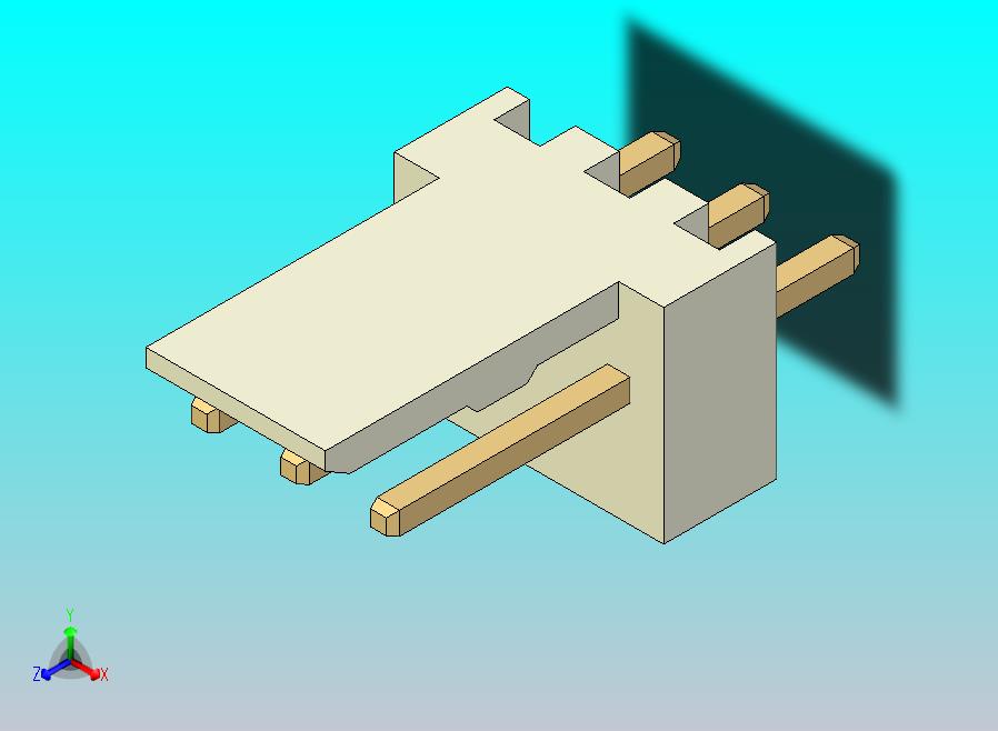 PC 风扇 3PIN PCB 接头