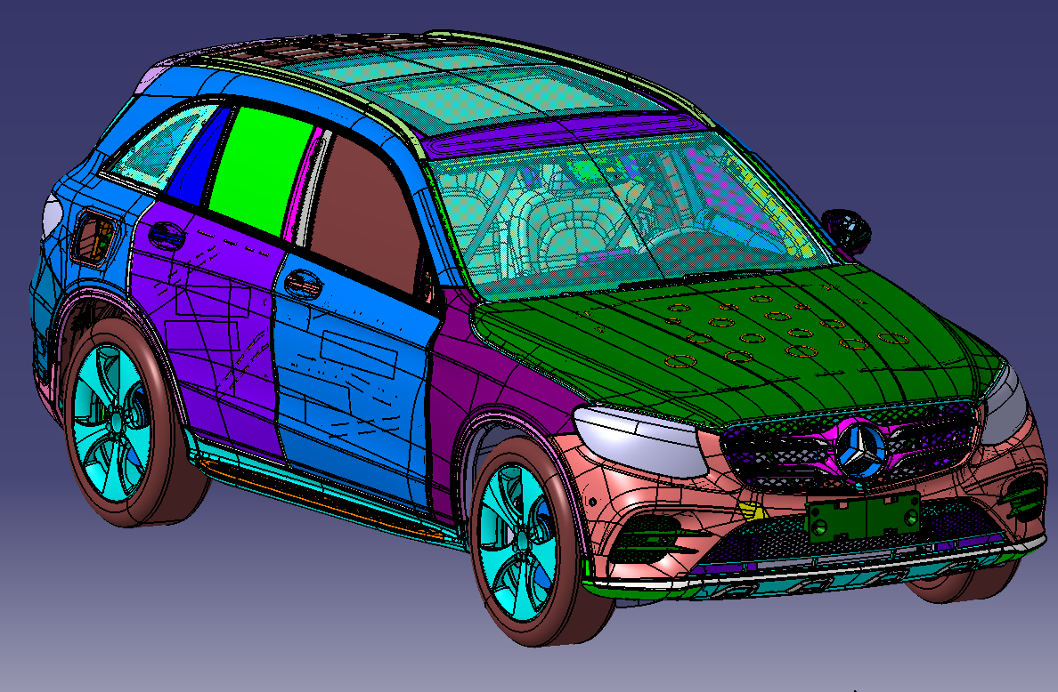梅赛德斯GLC - 全车