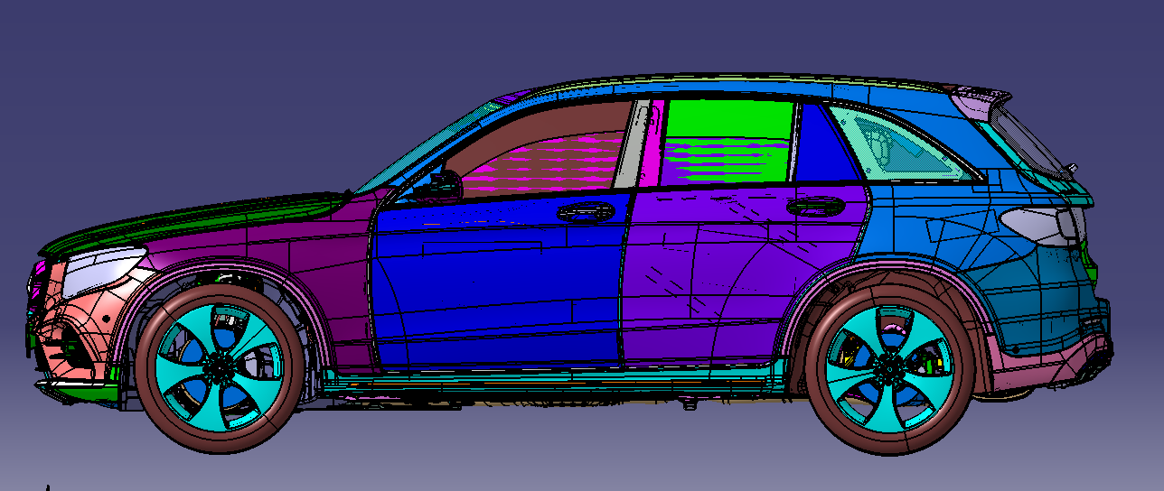 梅赛德斯GLC - 全车