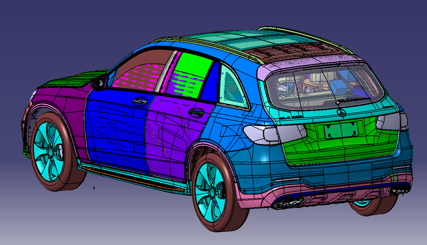 梅赛德斯GLC - 全车
