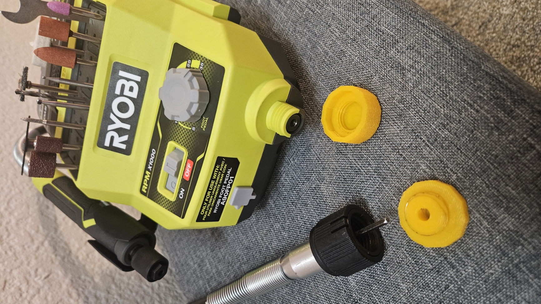 Ryobi 18v 旋转盖