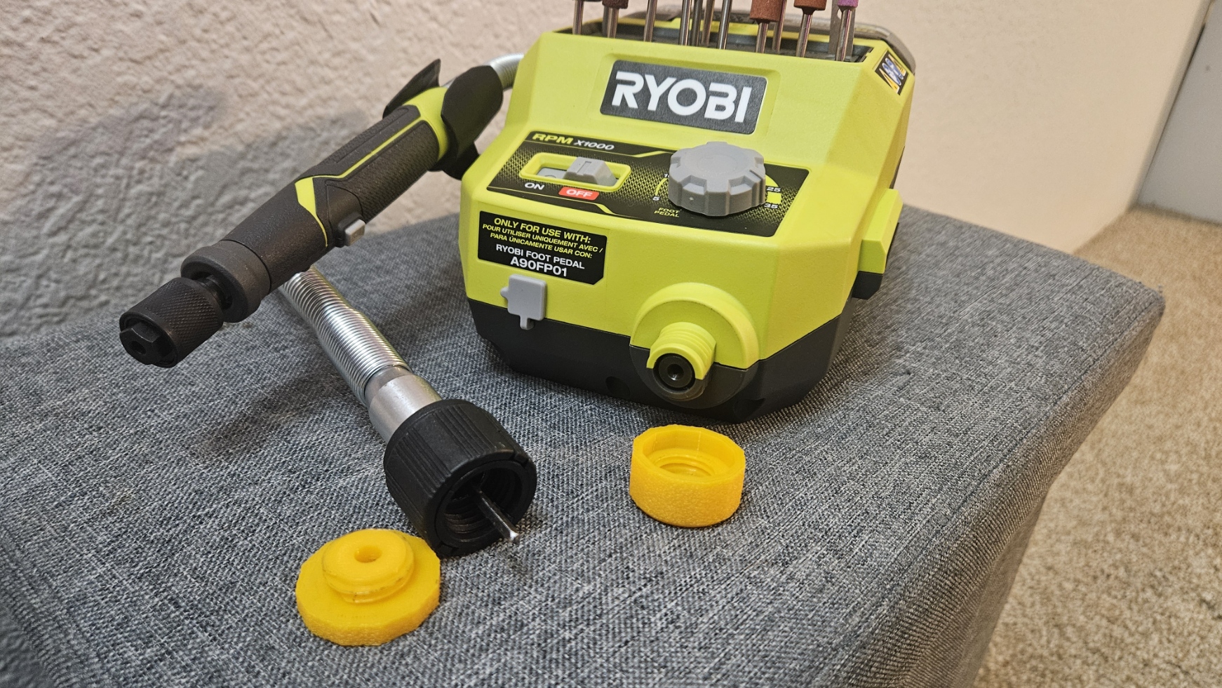 Ryobi 18v 旋转盖