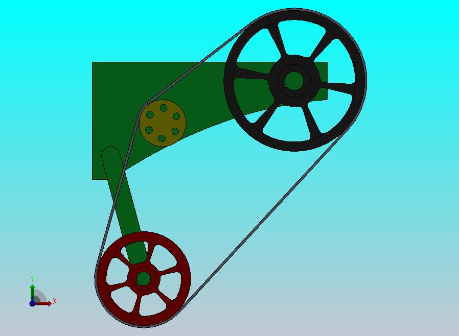 三滑轮皮带_链条传动..zip