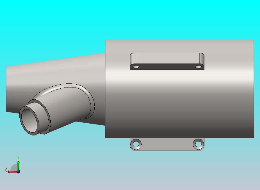 管道喷嘴或排气喷嘴