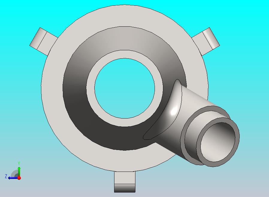 管道喷嘴或排气喷嘴