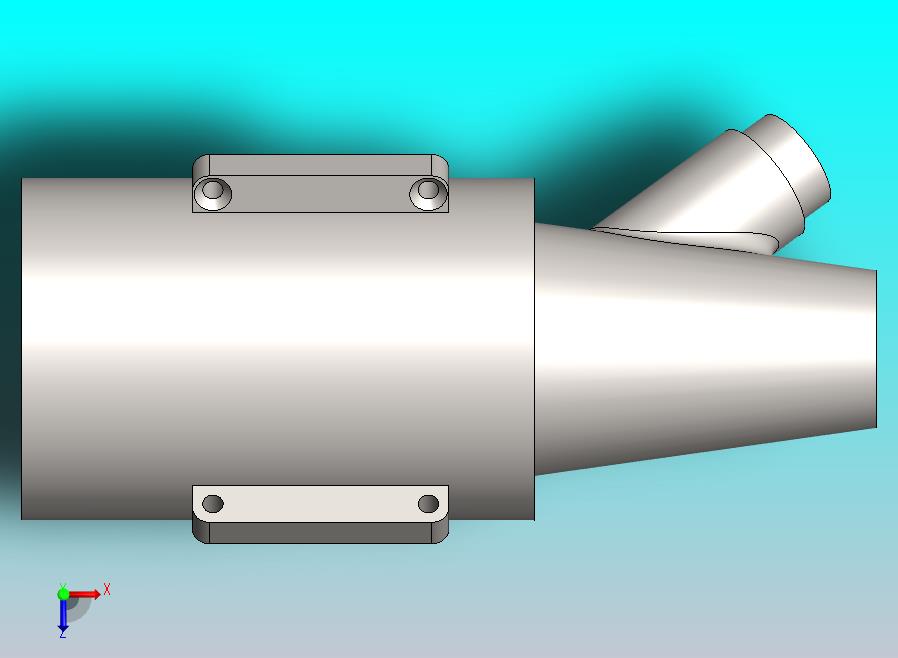 管道喷嘴或排气喷嘴
