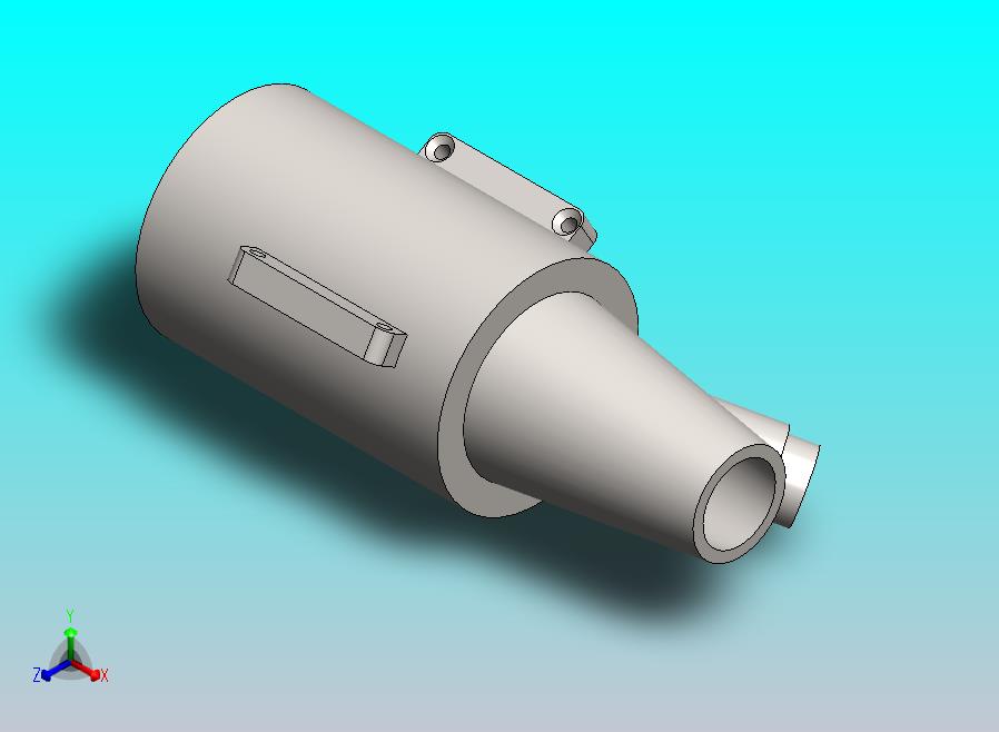 管道喷嘴或排气喷嘴