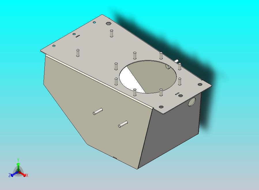 1995年款KTM LC4 400副车架内安装的附加油箱