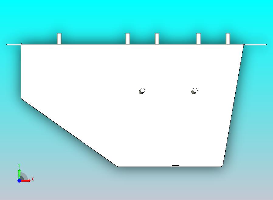 1995年款KTM LC4 400副车架内安装的附加油箱