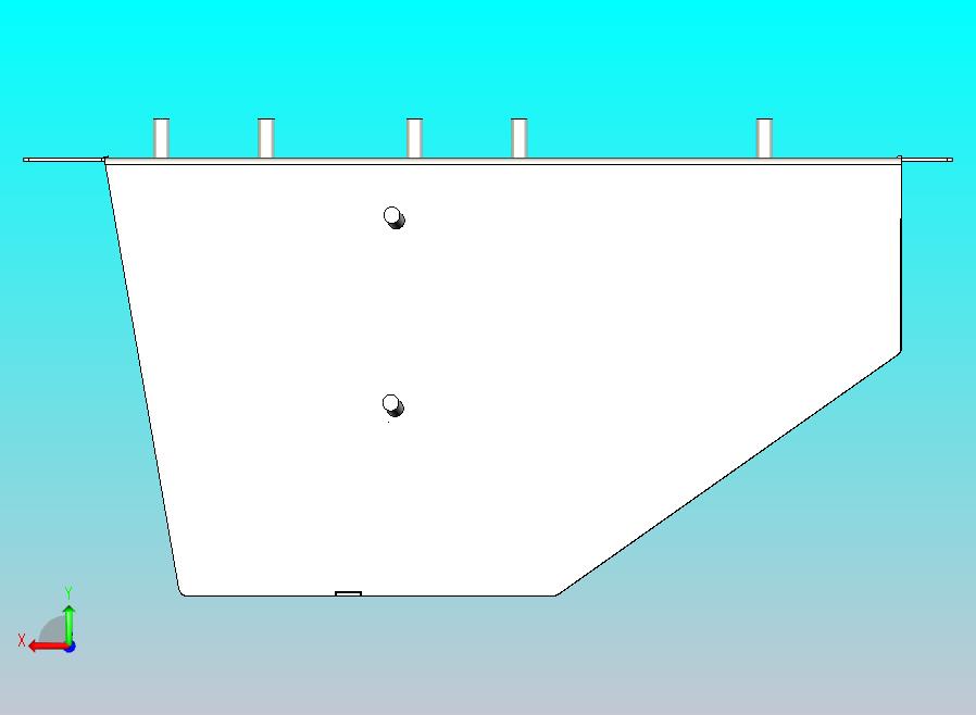 1995年款KTM LC4 400副车架内安装的附加油箱